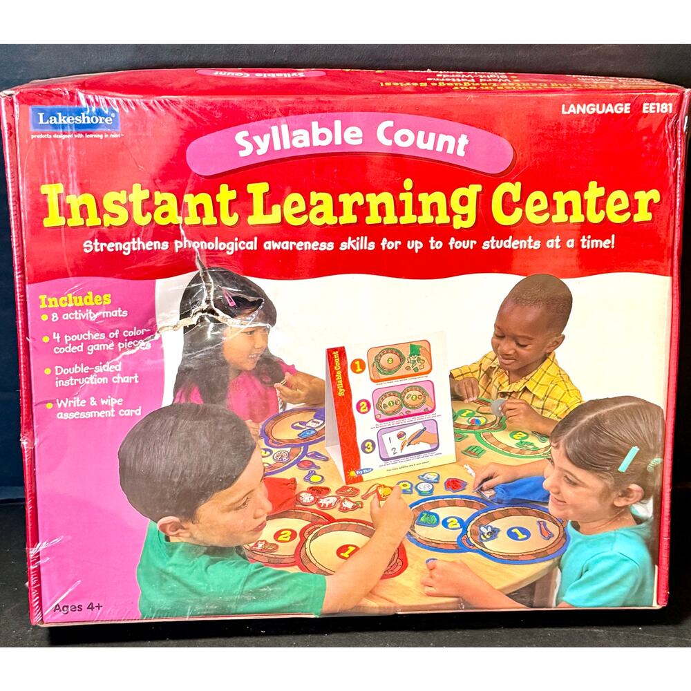 Lakeshore Syllable Count Instant Learning Center educate phonological awareness